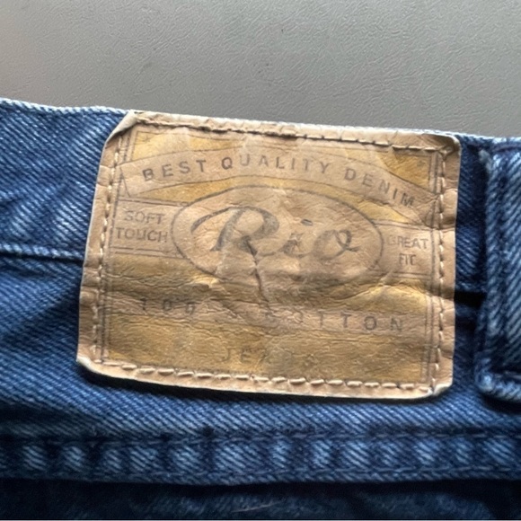 Vintage RIO 80’s/90’s High-Rise Straight Mom Jeans Size 11 - Picture 7 of 13